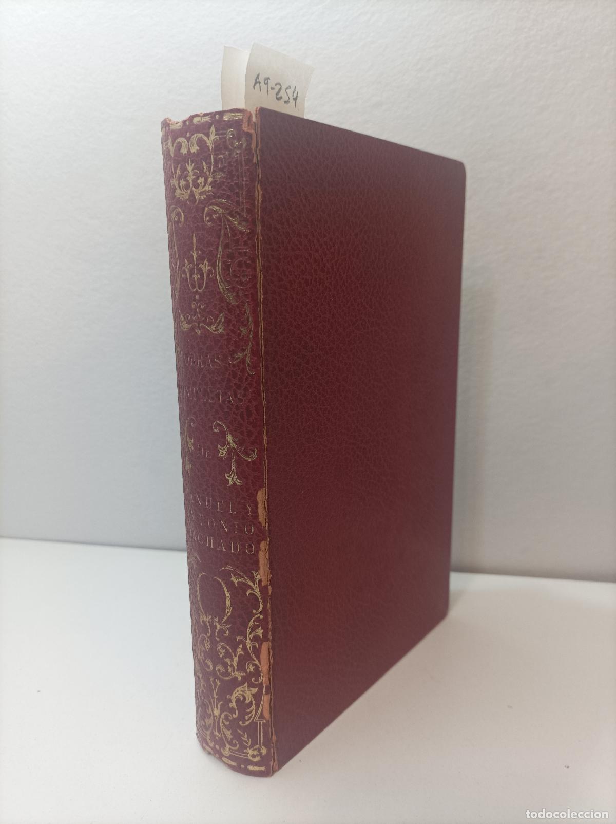 Libros: MACHADO, Manuel y Antonio: - Obras Completas. - Foto 1
