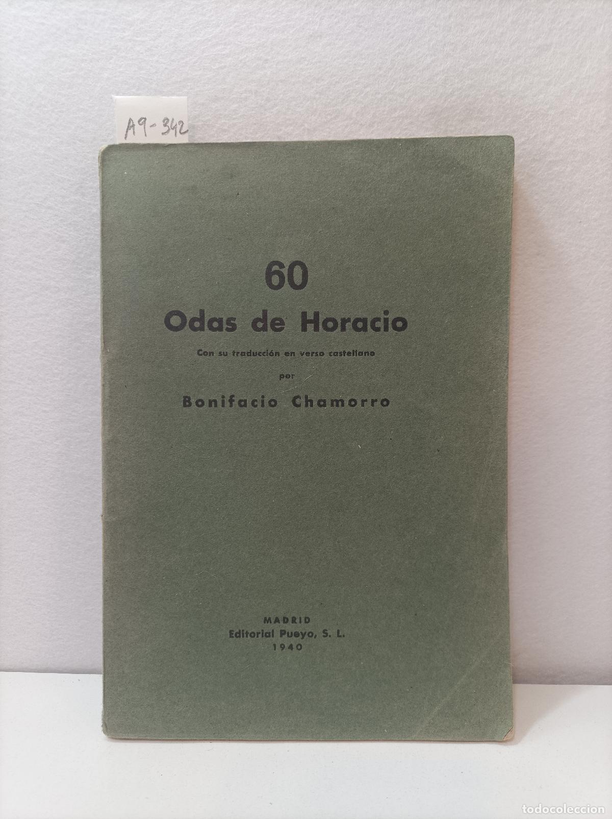 books: 60 Odas de Horacio.