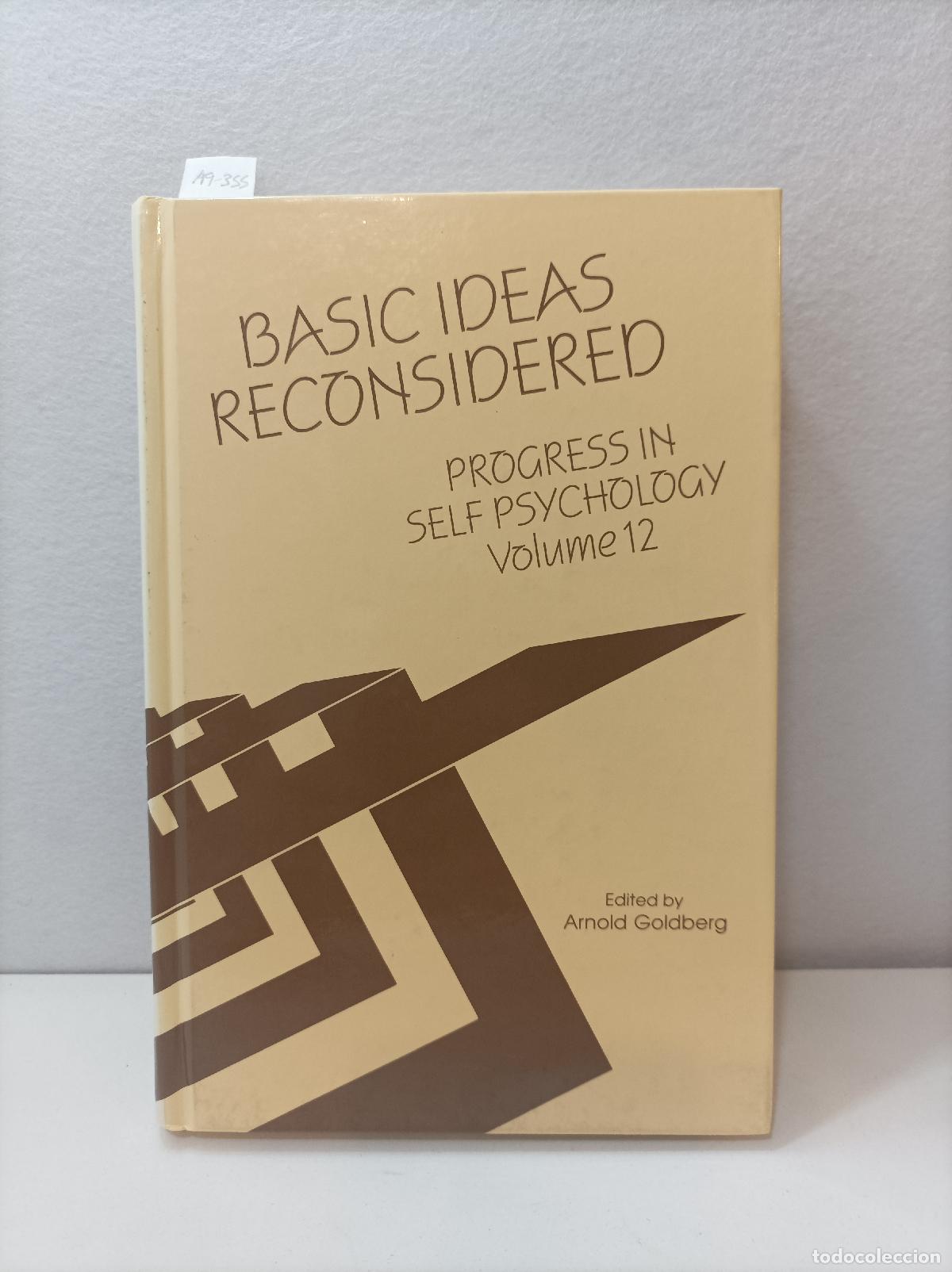 Libros: V.V. A.A.: - Basic ideas reconsidered. (Colecci&oacute;n: Progress in self Psychology, volumen 12). - Foto 1