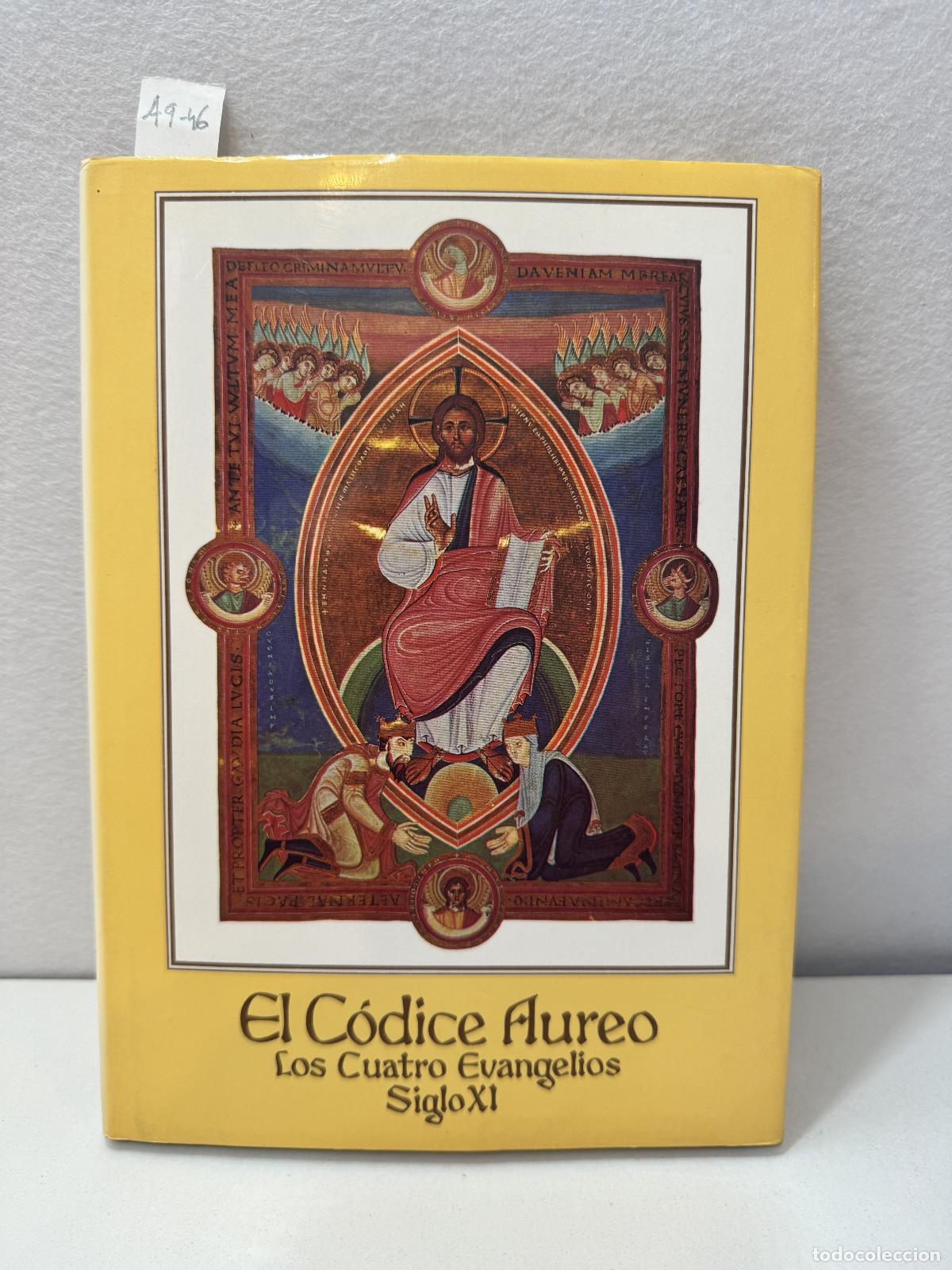 Libros: El C&oacute;dice &Aacute;ureo. Los Cuatro Evangelios, siglo XI. - Foto 1