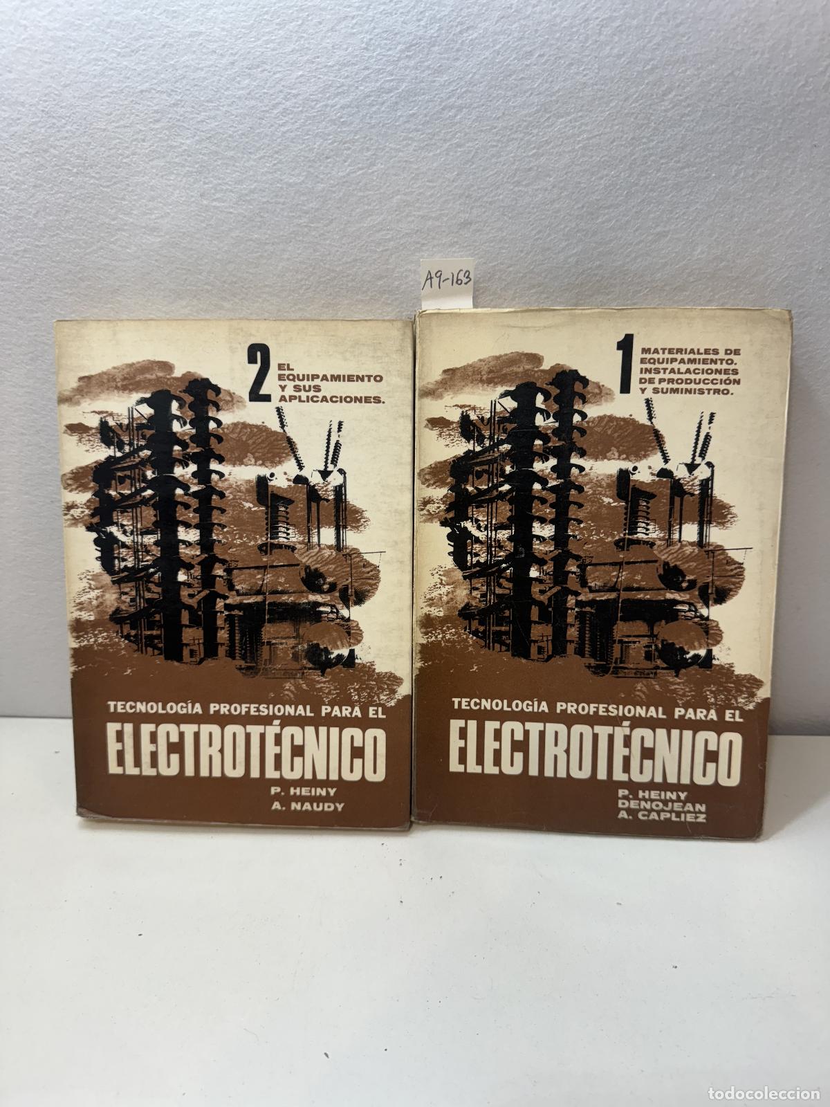 Libros: V.V. A.A.: - Tecnolog&iacute;a profesional para el electrot&eacute;cnico (2 tomos). - Foto 1