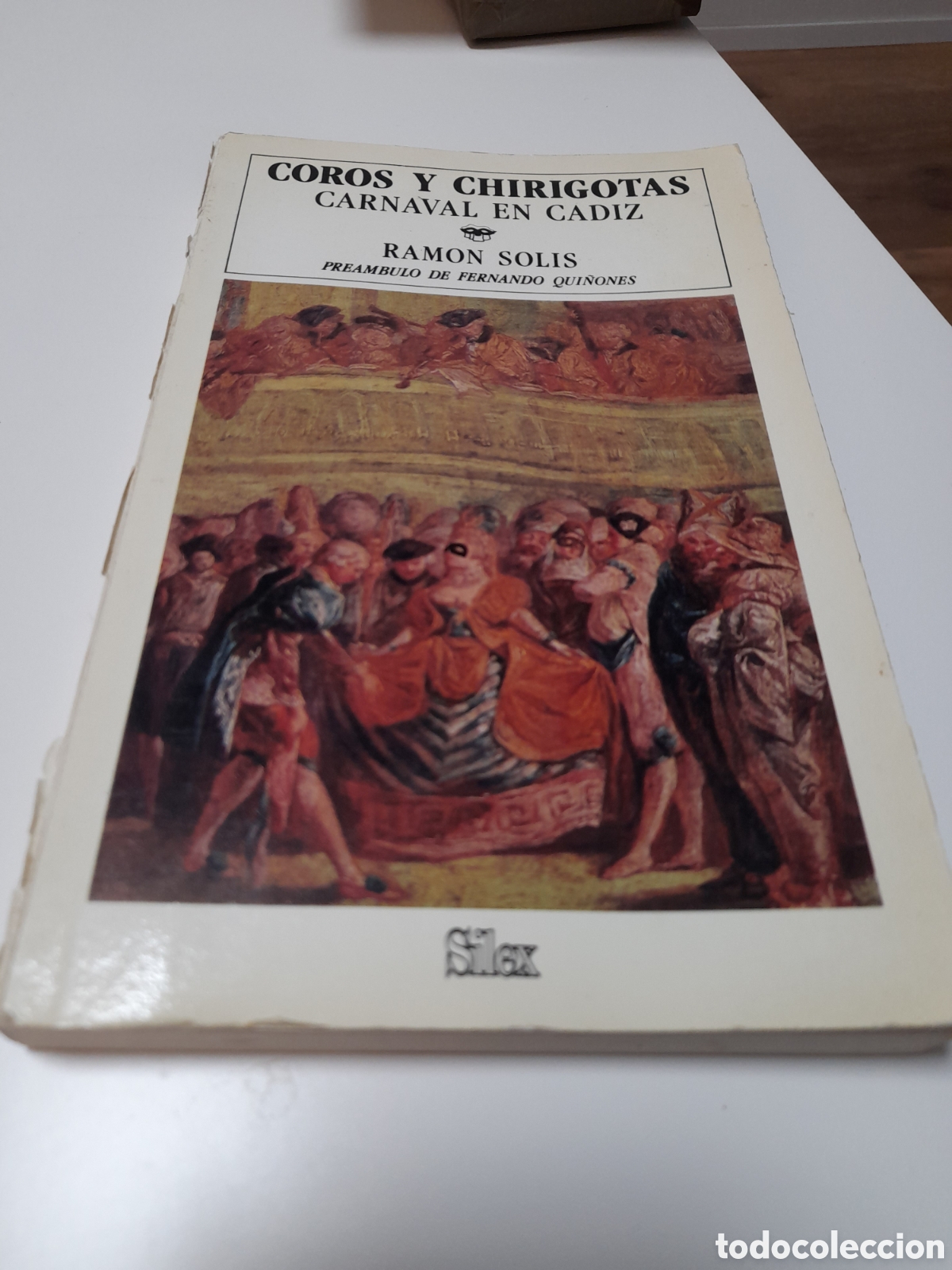 Libros: ANTIGUO LIBRO COROS Y CHIRIGOTAS DEL CARNAVAL DE CADIZ. RAMON SOLIS. - Foto 1