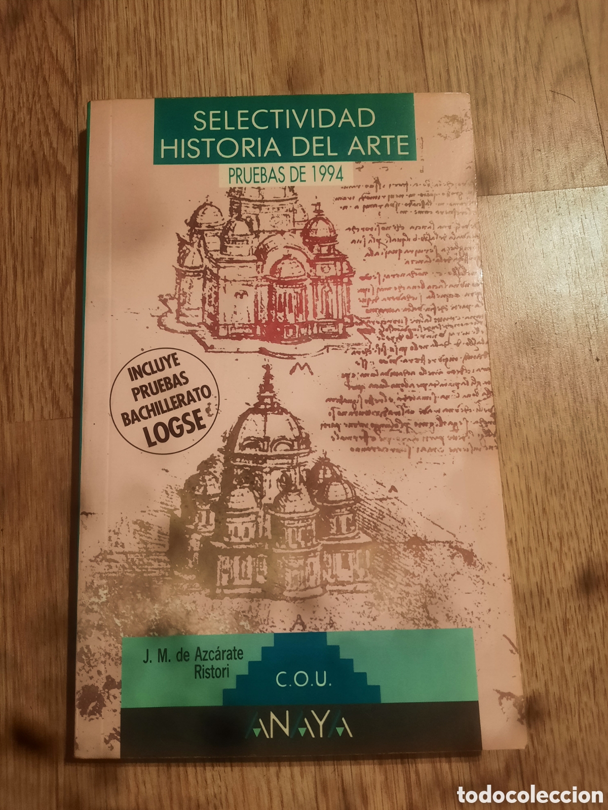B&uuml;cher: Selectividad historia del arte prueba de 1994