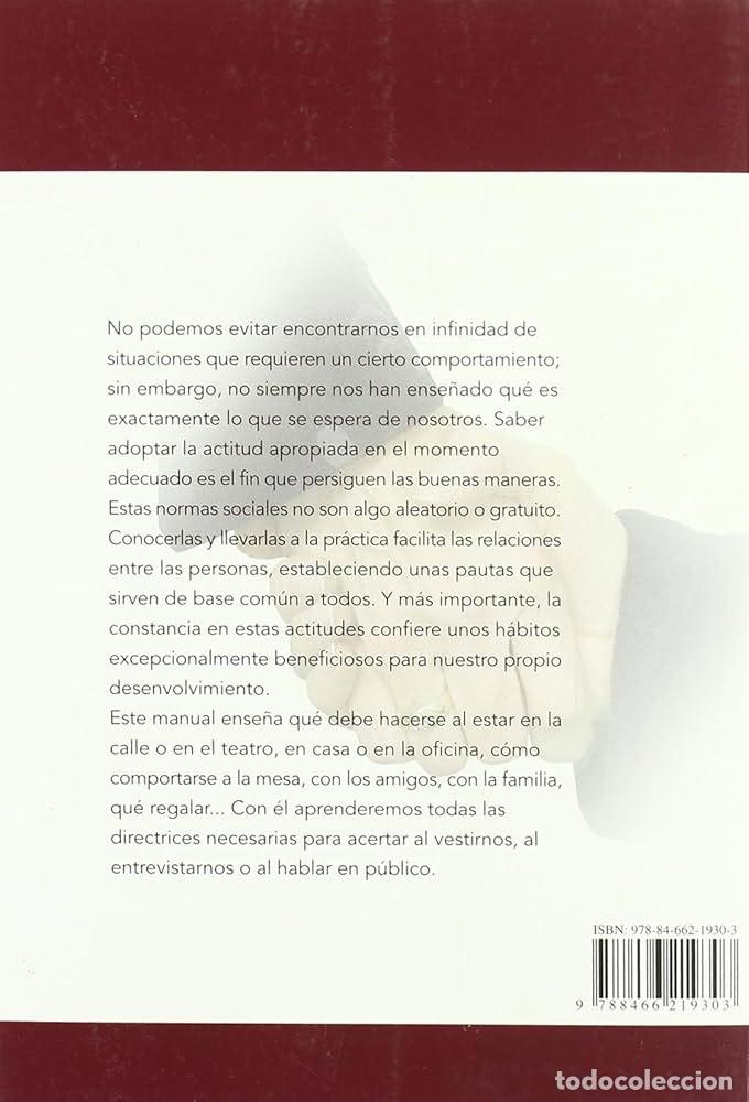 Libros: EL LIBRO DE LAS BUENAS MANERAS - Arantxa Garc&iacute;a De Castro - Foto 2