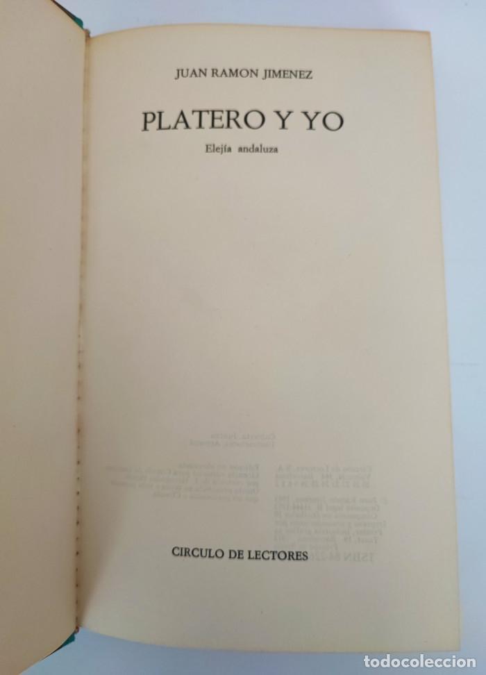 Libros: PLATERO Y YO - Juan Ram&oacute;n Jim&eacute;nez - Foto 2