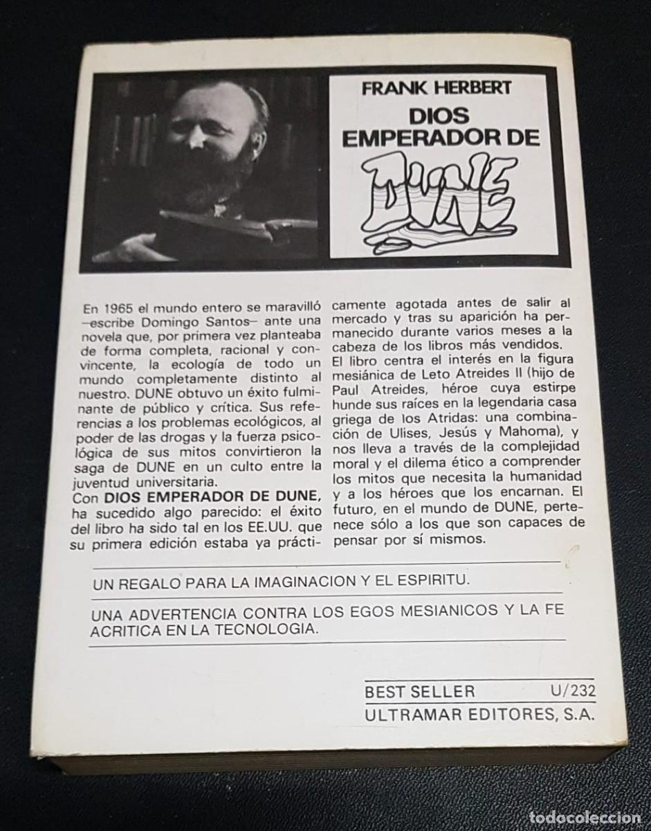 Libros: DIOS EMPERADOR DE DUNE  -  HERBERT, Frank - Foto 2
