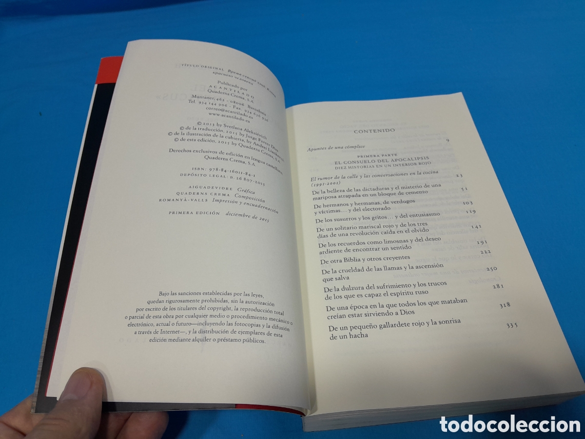 Libros: EL FIN DEL HOMO SOVIETICUS - SVETLANA ALEKSIEVICH - Foto 2