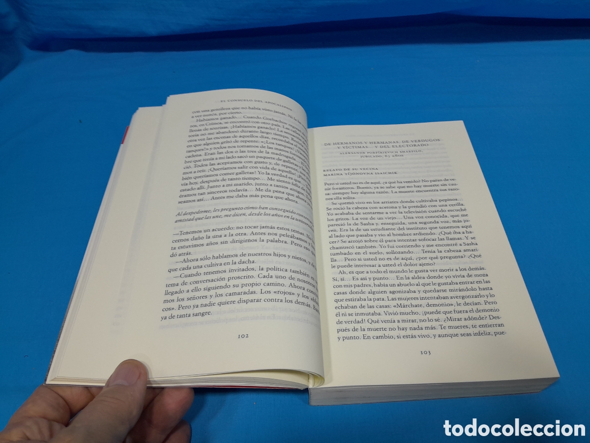 Libros: EL FIN DEL HOMO SOVIETICUS - SVETLANA ALEKSIEVICH - Foto 3