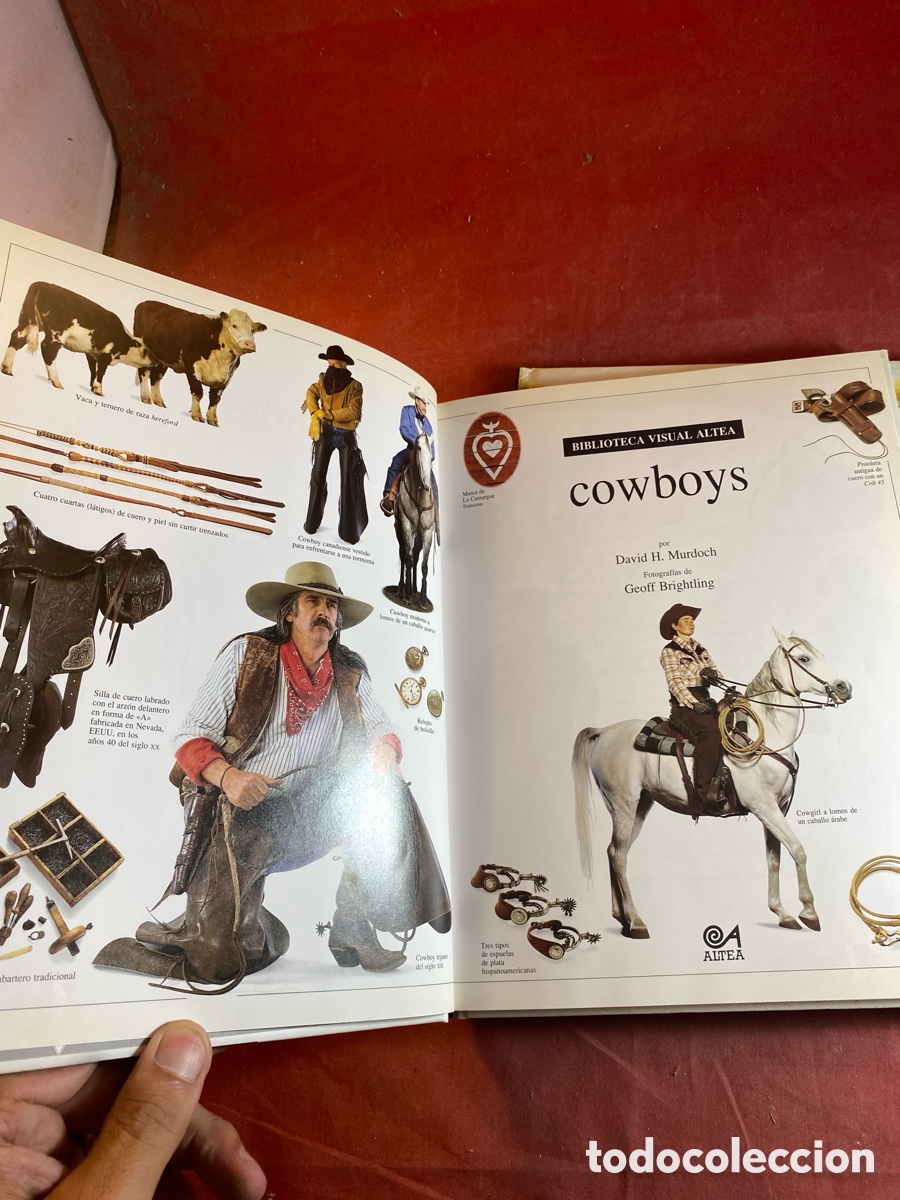Libros: cowboys esqueletos Biblioteca visual Altea - Foto 4
