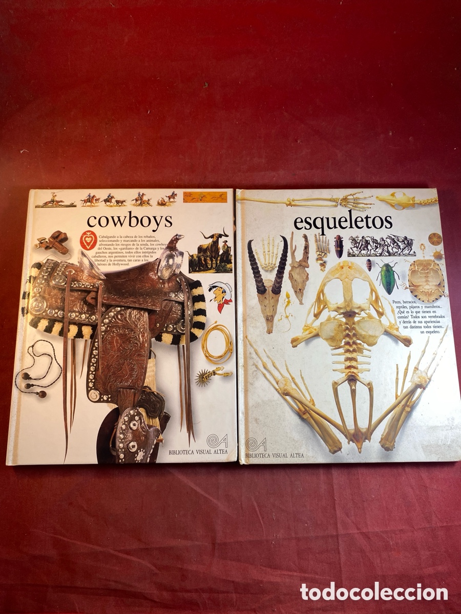 Libros: cowboys esqueletos Biblioteca visual Altea - Foto 1