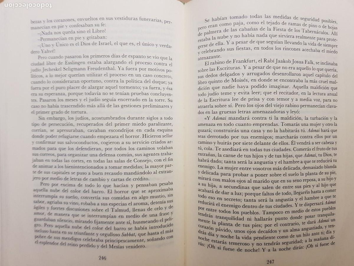 Libros: EL JUD&Iacute;O S&Uuml;SS - LION FEUCHTWANGER - ED. EDHASA - 1990 - Foto 10