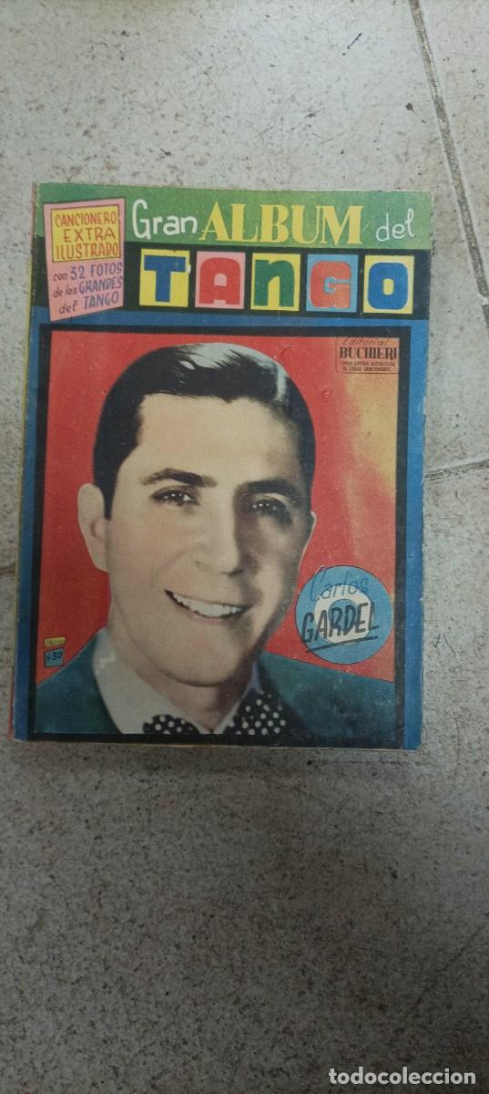 Libros: LIBRO GRAN ALBUM DEL TANGO cancionero,GARDEL - Foto 1
