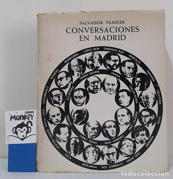 Libros: Conversaciones en Madrid - Salvador Paniker - Foto 1