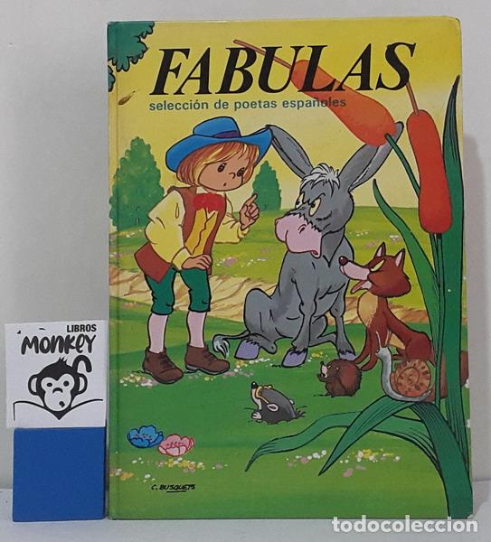Libros: F&aacute;bulas. Selecci&oacute;n de poetas espa&ntilde;oles - VV.AA. - Foto 1