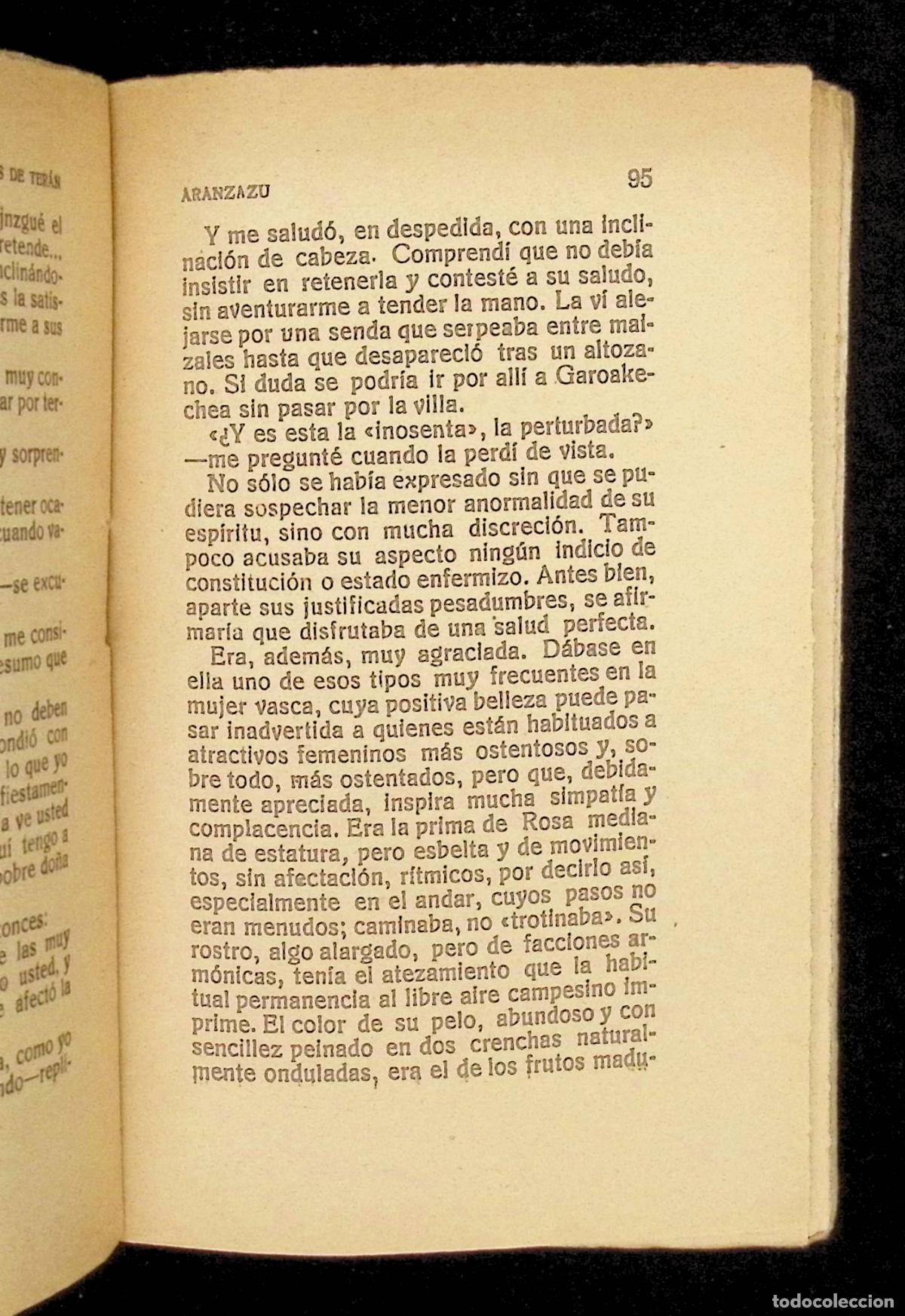Libros: ARANZAZU. - TER&Aacute;N, Luis de. BIBLIOTECA PATRIA 288. - Foto 4