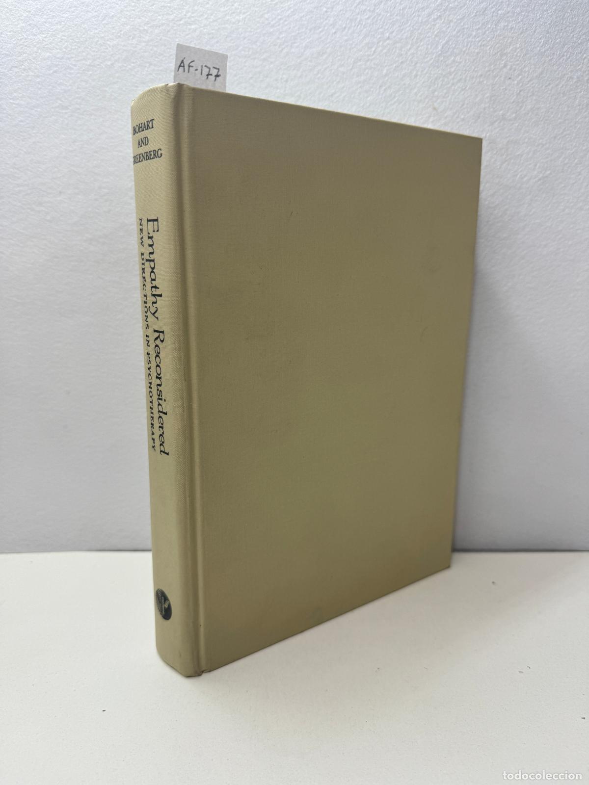 Libros: V.V. A.A.: - Empathy Reconsidered. New directions in psychotherapy. - Foto 1