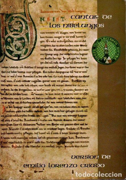 Libros: CANTAR DE LOS NIBELUNGOS. - AN&Oacute;NIMO. - Foto 1
