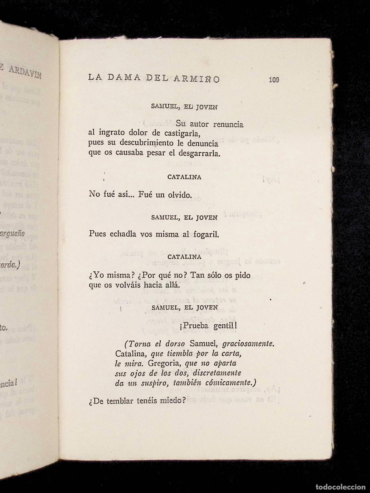 Libros: LA DAMA DEL ARMI&Ntilde;O. - FERN&Aacute;NDEZ ARDAV&Iacute;N, Luis. - Foto 4