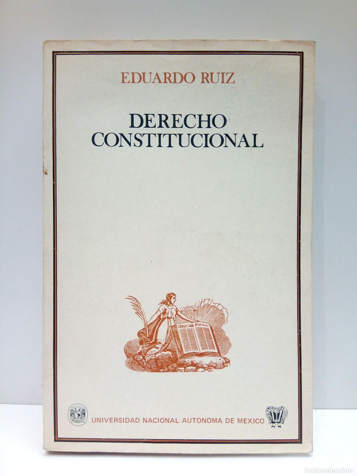 Libros: RUIZ, Eduardo - Derecho Constitucional / Prol. de Manuel Barqu&iacute;n Alvarez - Foto 1