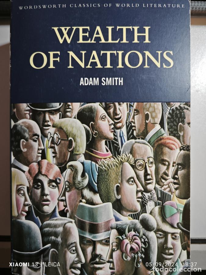 Libros: Wealth of Nations. - Smith, Adam. TDK902 - Foto 1