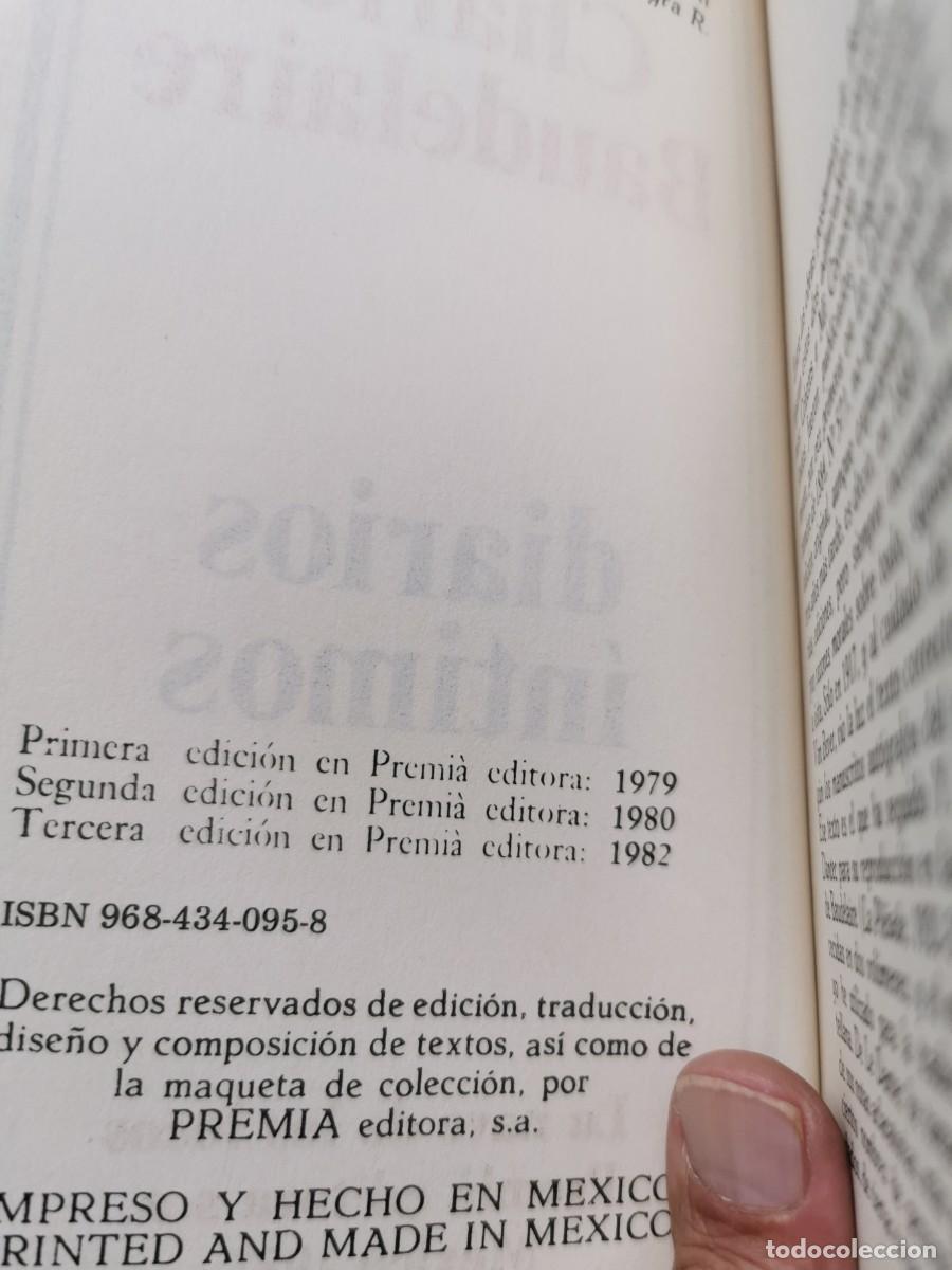 Libros: DIARIOS INTIMOS - BAUDELAIRE - Foto 5