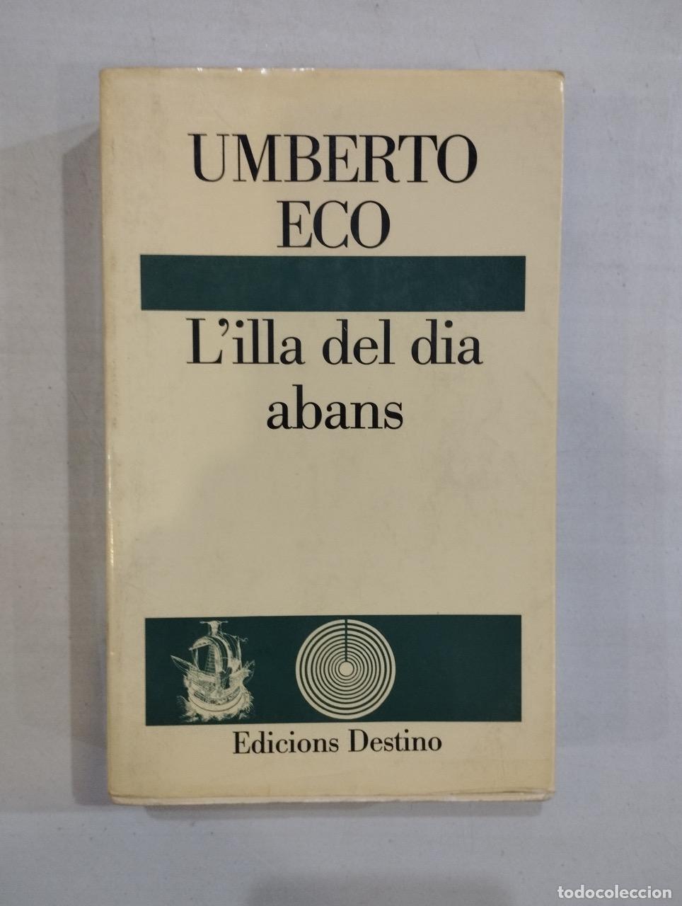 Libros: Umberto Eco - Lilla del dia abans - Foto 1