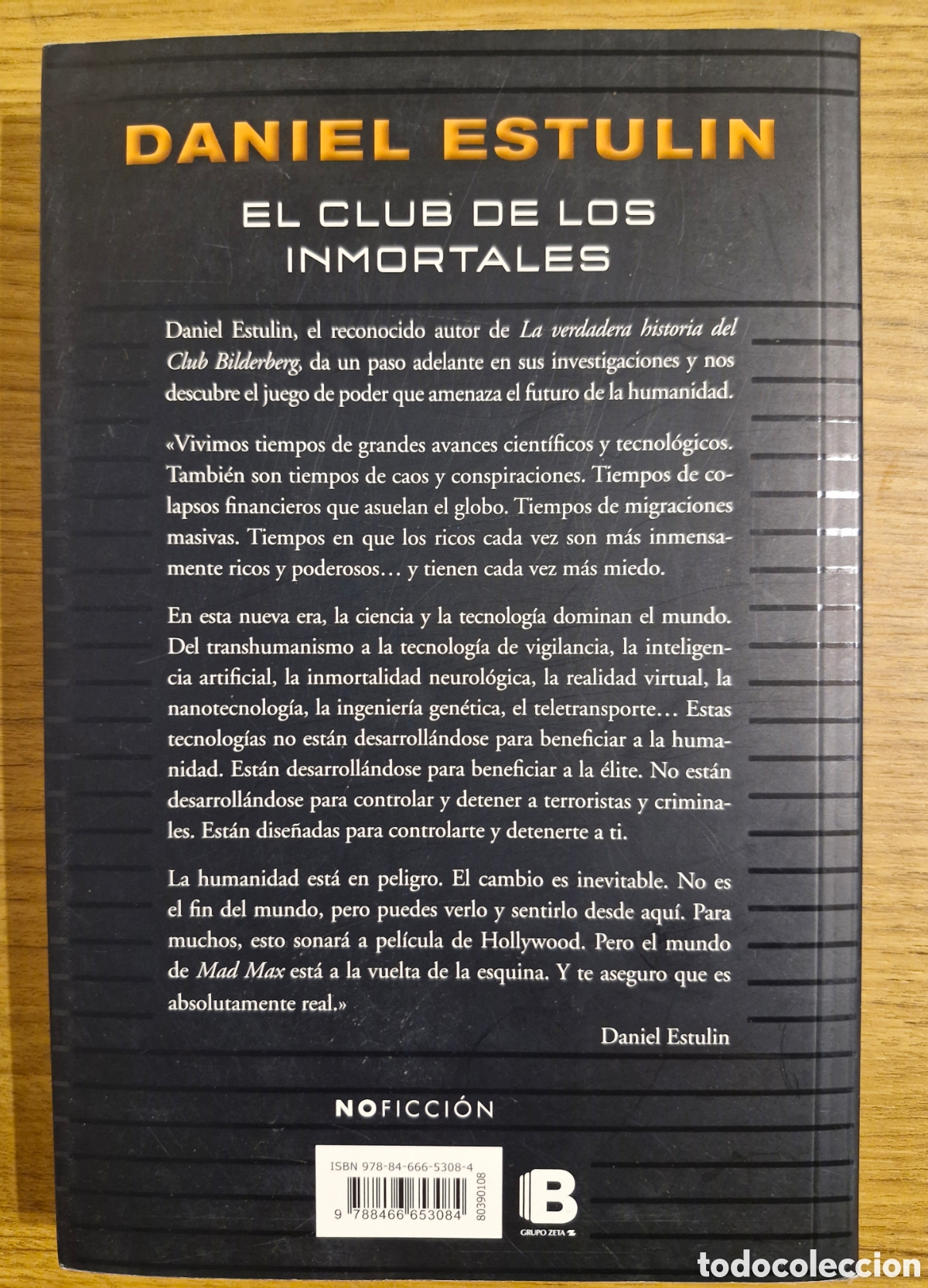 Libros: EL CLUB DE LOS INMORTALES - Daniel Estulin - Foto 5