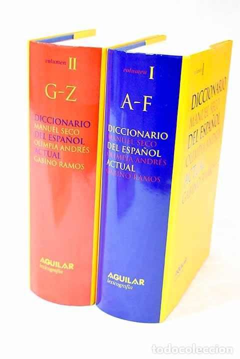 Libros: Diccionario del espa&ntilde;ol actual.- Seco, Manuel - Foto 1