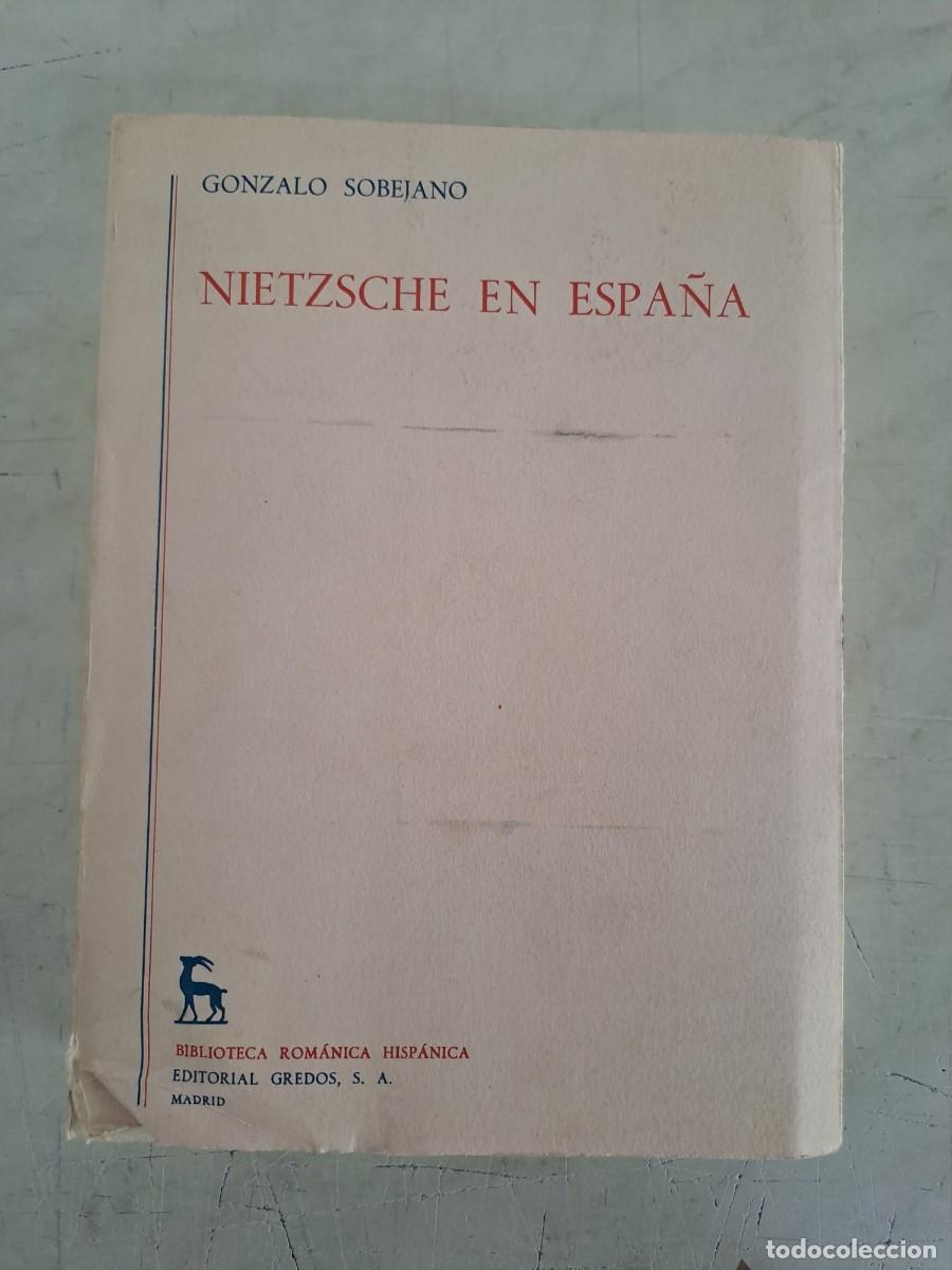 Libros: Nietzsche en Espa&ntilde;a, Gredos Bolsa yy - Foto 1
