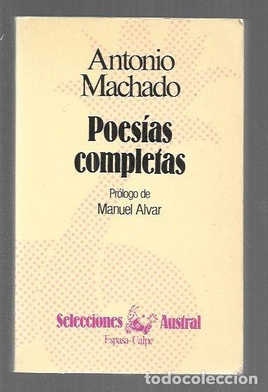 Libros: POESIAS COMPLETAS - MACHADO, ANTONIO - Foto 1