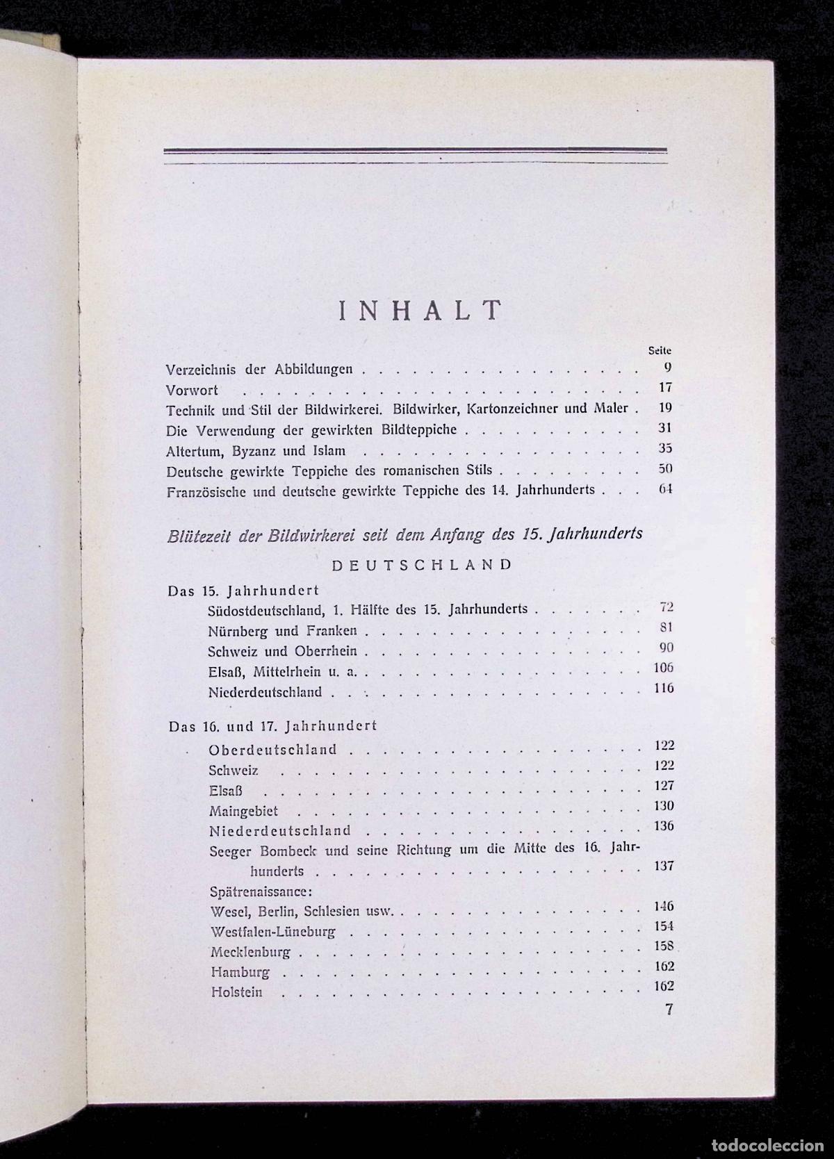 Libros: BILD, TEPPICHE. - SCHMITZ, Hermann. 1921. TAPICES. - Foto 3