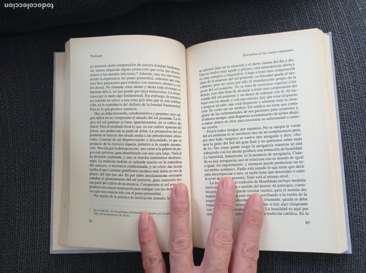 Libros: Libro El sol del gran este. Chogyam Trungpa. RBA 2007. - Foto 9