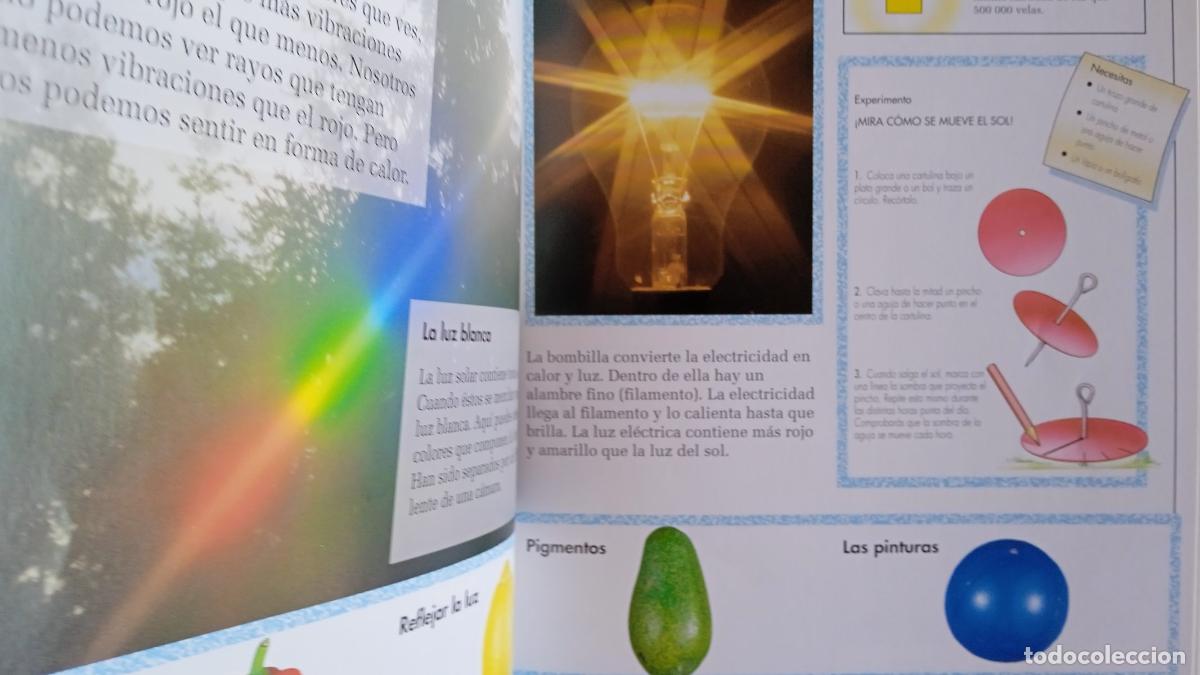 Libros: 2 libros. NATURALEZA EN ACCI&Oacute;N. LUZ. BRU&Ntilde;O 1992 - Foto 5