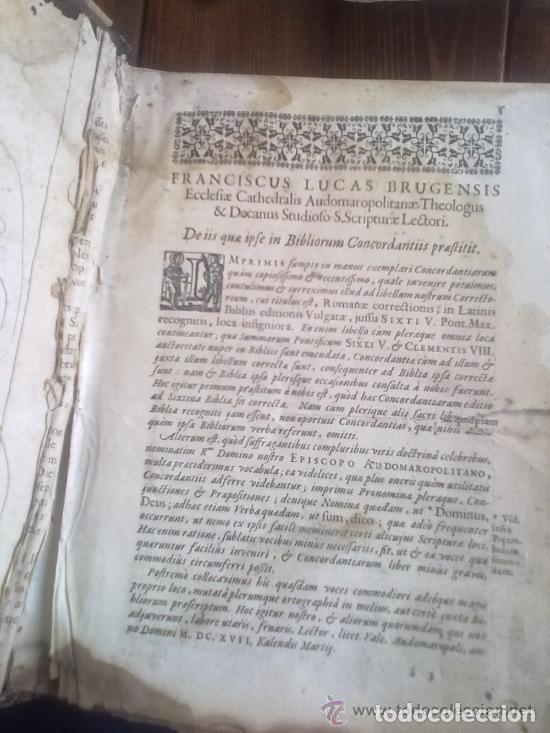 Libros: biblia antigua, a&ntilde;o 1800 en latin - Foto 1