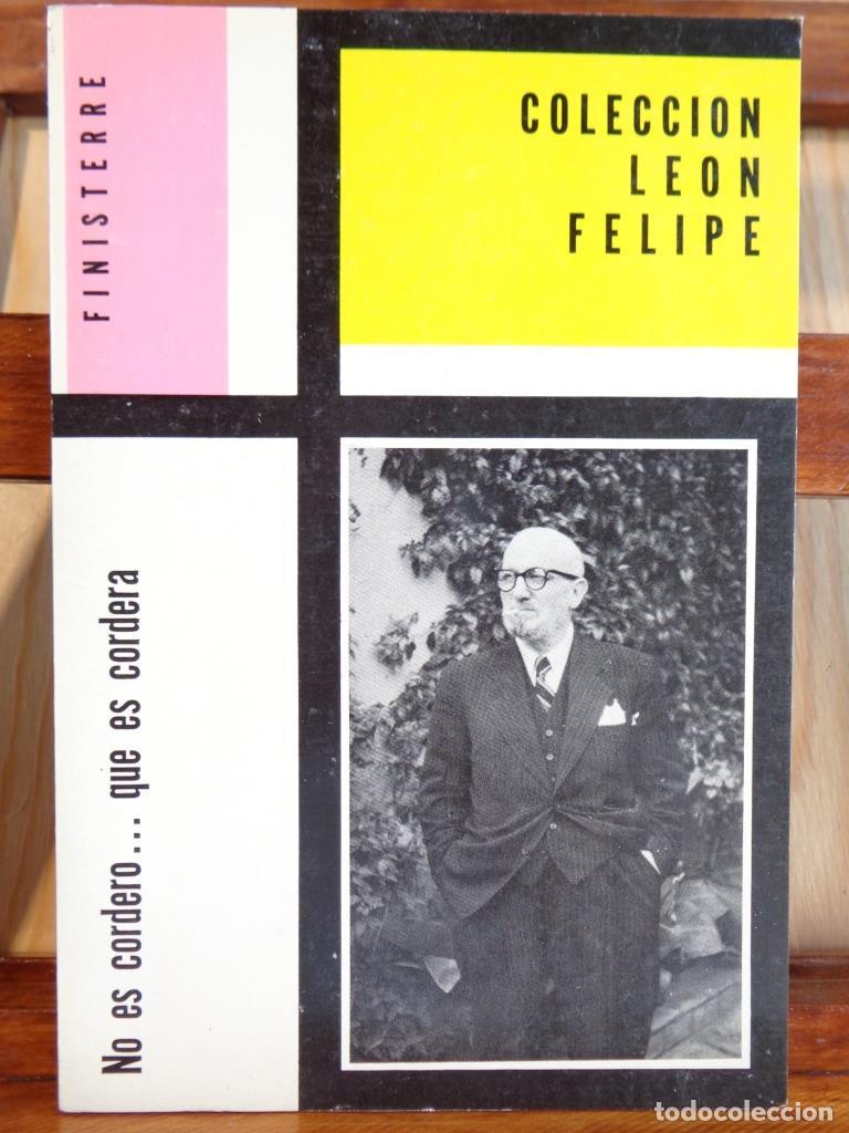 Libros: NO ES CORDERO� QUE ES CORDERA - LE&Oacute;N FELIPE - Foto 1