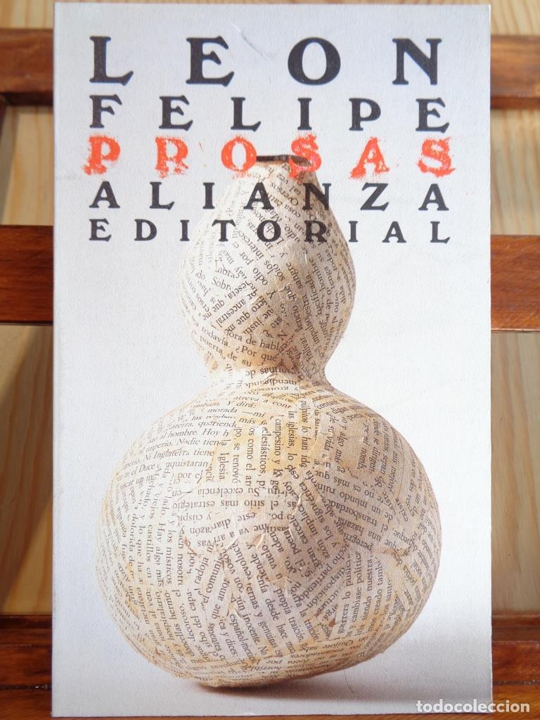 Libros: PROSAS - LE&Oacute;N FELIPE - Foto 1