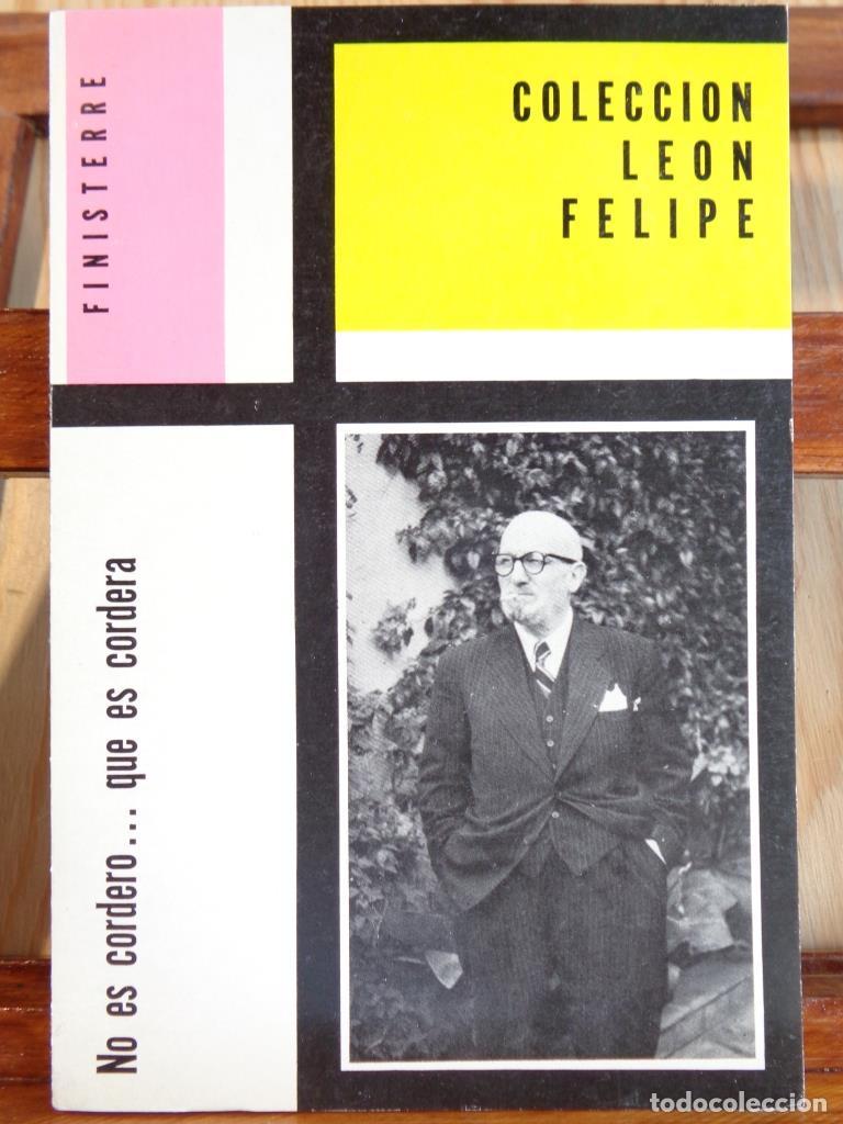 Libros: NO ES CORDERO� QUE ES CORDERA - LE&Oacute;N FELIPE - Foto 1