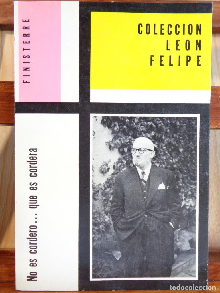 Libros: NO ES CORDERO� QUE ES CORDERA - LE&Oacute;N FELIPE - Foto 1