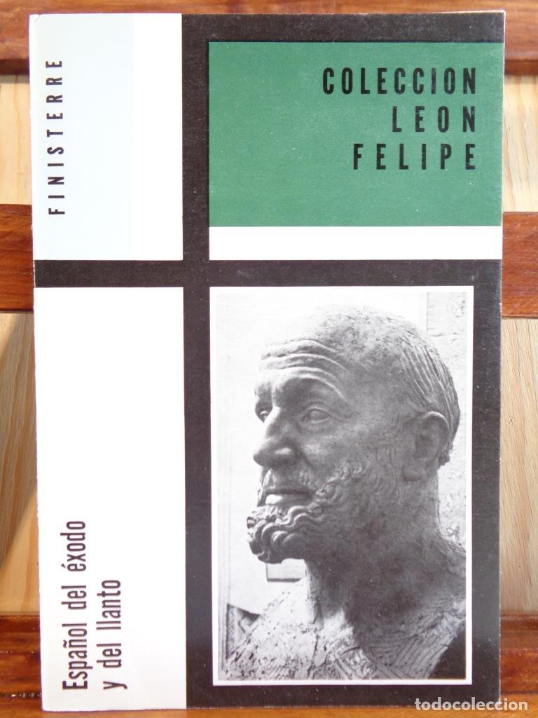 Libros: ESPA&Ntilde;OL DEL &Eacute;XODO Y DEL LLANTO - LE&Oacute;N FELIPE - Foto 1