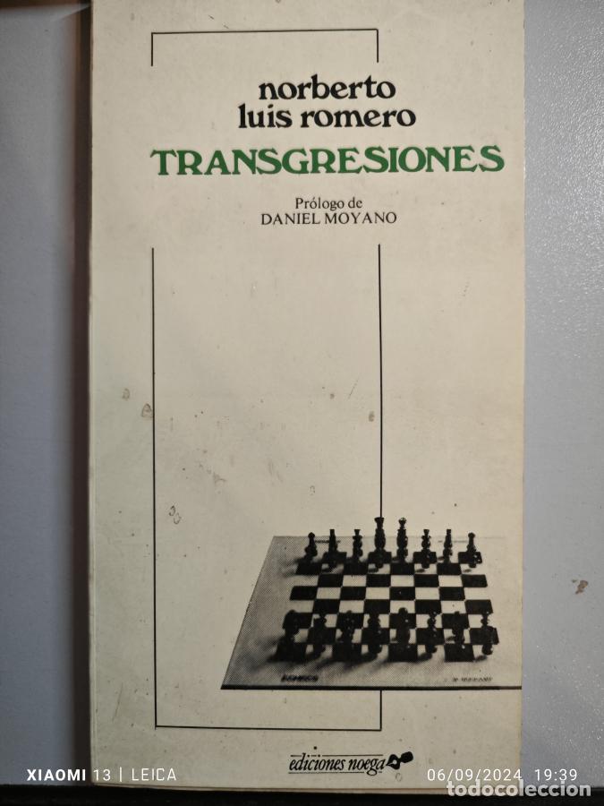 Libros: Transgresiones. - Romero Folledo, Norberto Luis. TDK904 - Foto 1