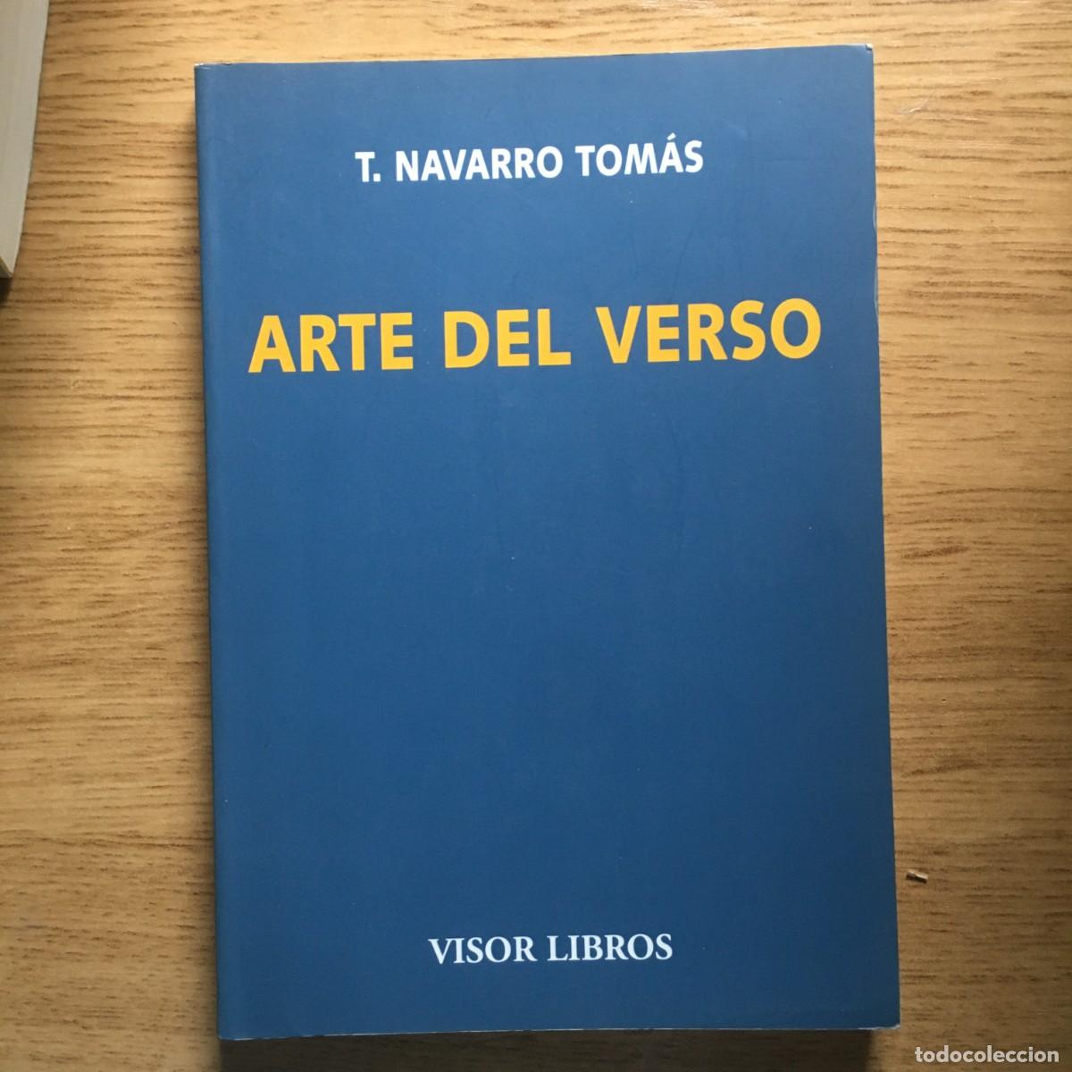 Libros: Arte del verso - Navarro Tom&aacute;s, Tom&aacute;s - Foto 1