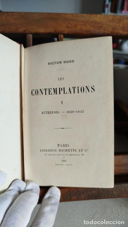 Libros: Les contemplations (2 Vol.) - Hugo, Victor (1802-1885) - Foto 3