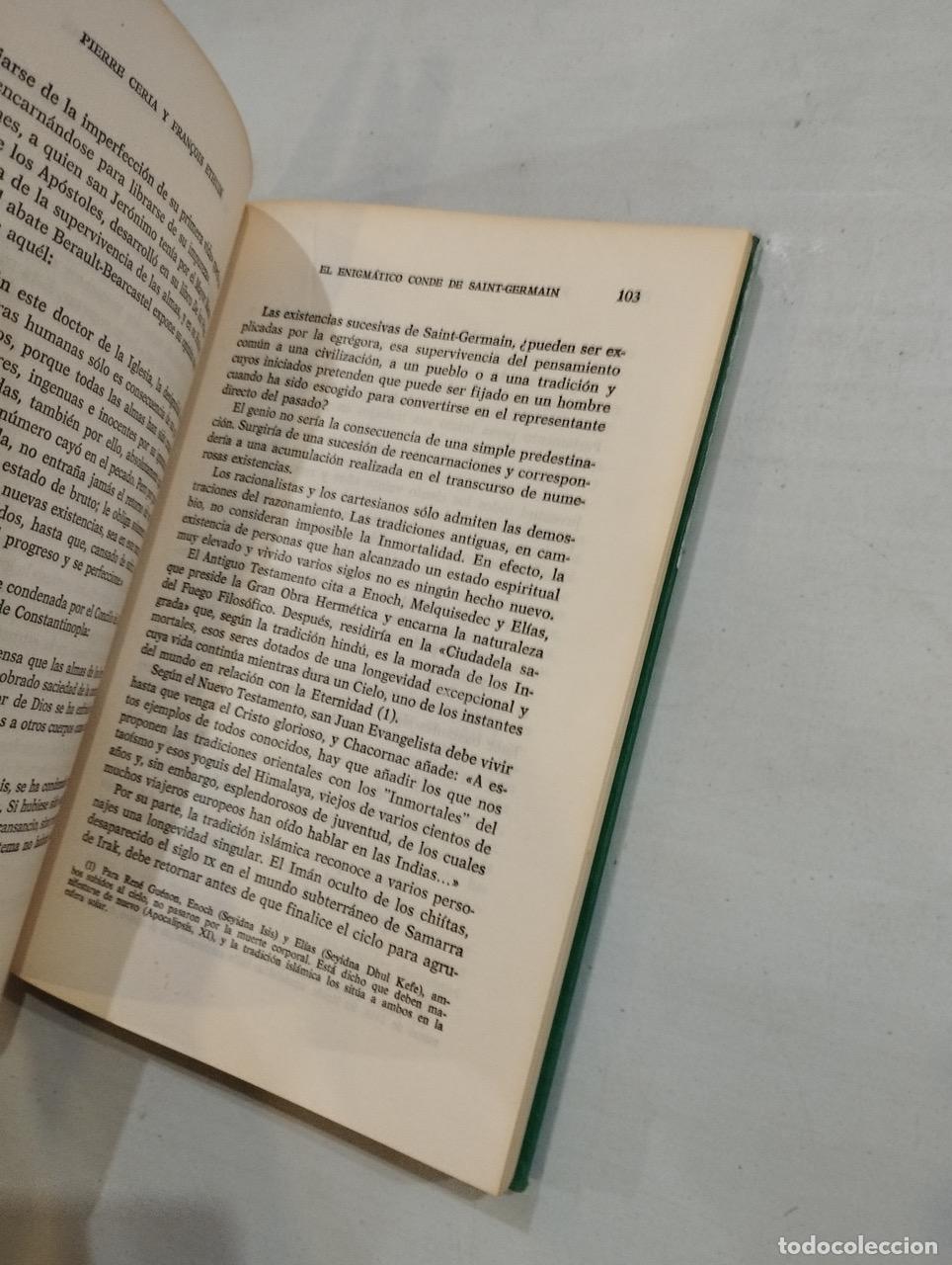Libros: Pierre Ceria y Fran&ccedil;ois Ethuin - El enigm&aacute;tico conde de Saint-Germain - Foto 2