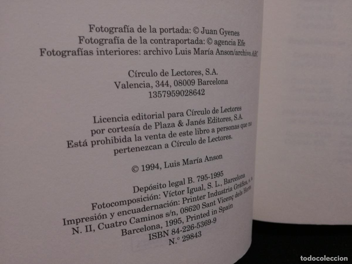 Libros: LIBRO - DON JUAN - LUIS MAR&Iacute;A ANSON - Foto 2