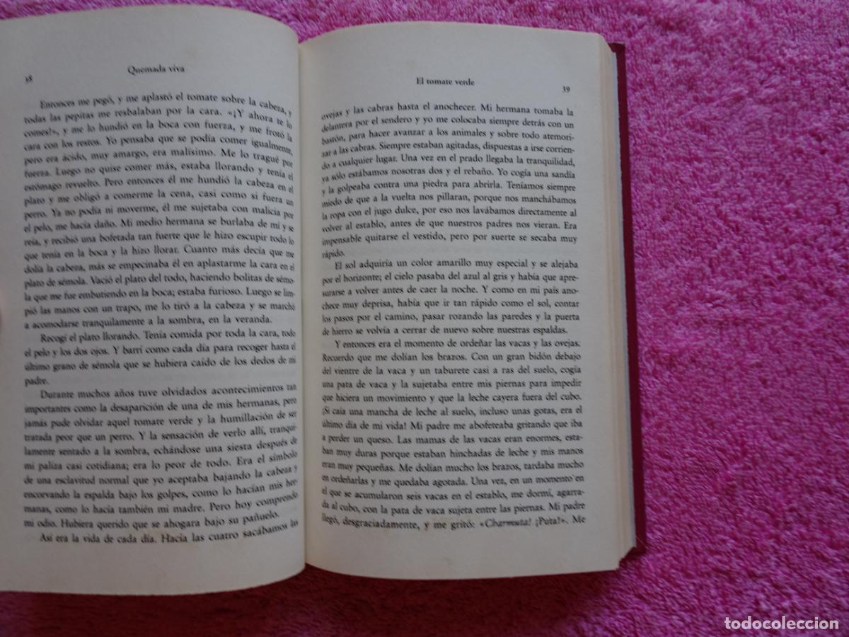 Libros: quemada viva souad editorial rba 2004 coleccionables - Foto 6