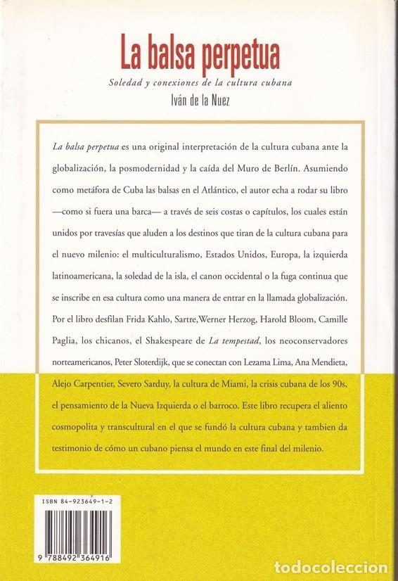 Libros: La balsa perpetua - Iv&aacute;n de la Nuez - Foto 2