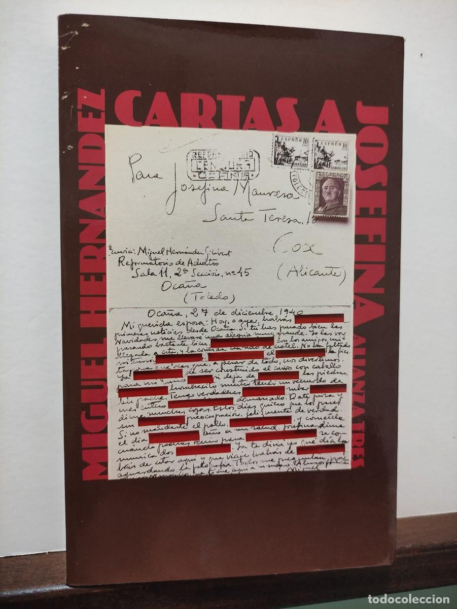 Libros: CARTAS A JOSEFINA - MIGUEL HERNANDEZ - Foto 1