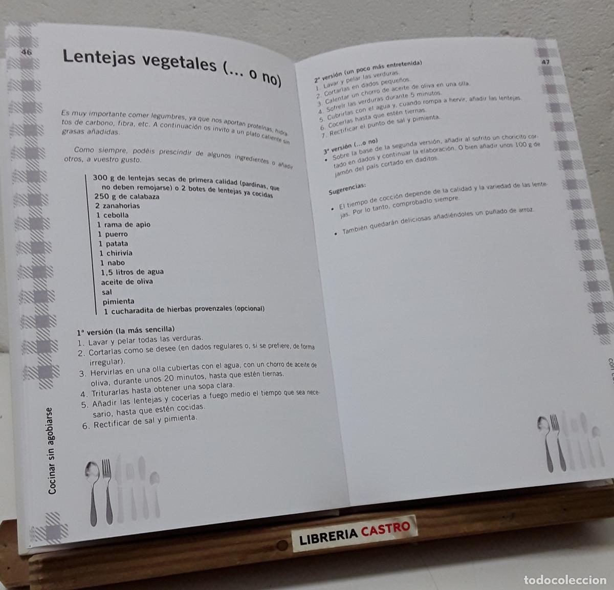 Libros: Cocinar sin agobiarse - Mireia Carb&oacute;. - Foto 2