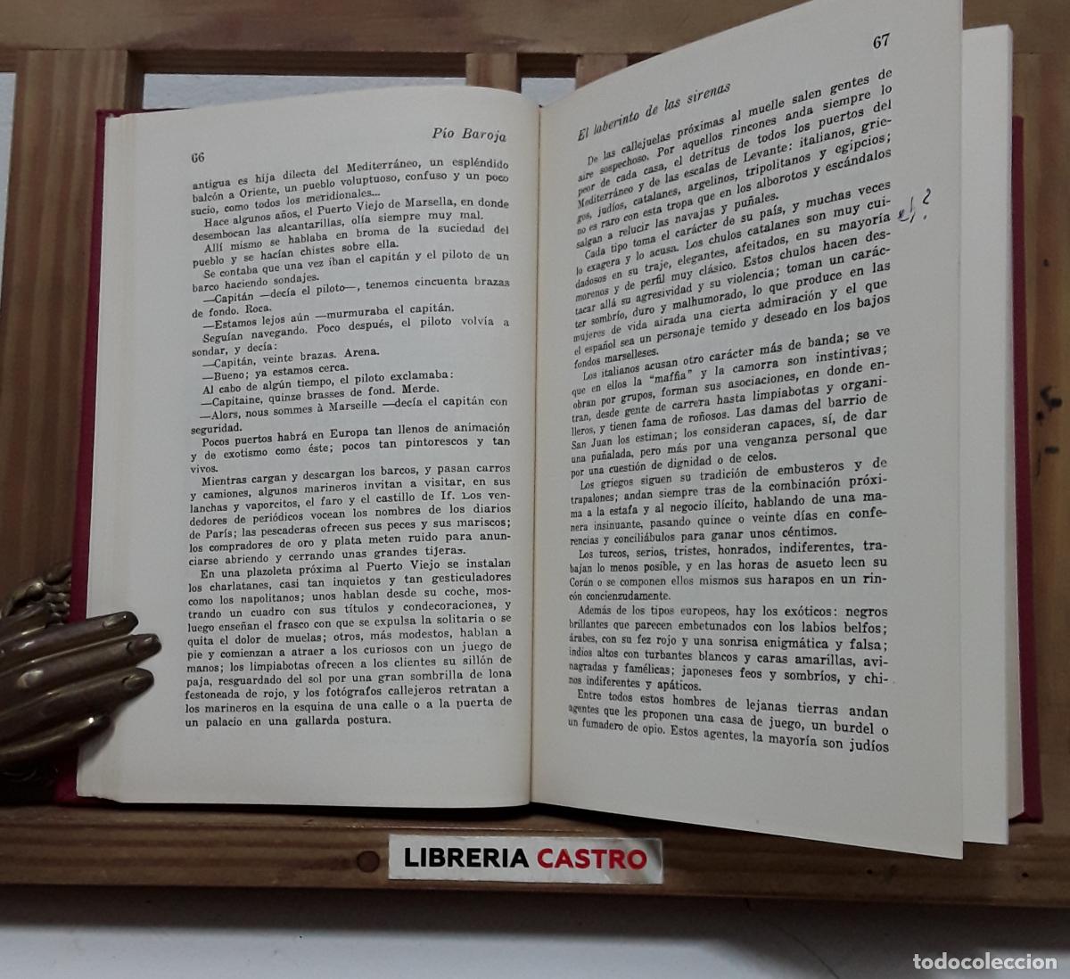 Libros: El Mar. El laberinto de las sirenas. Novela - P&iacute;o Baroja. - Foto 2