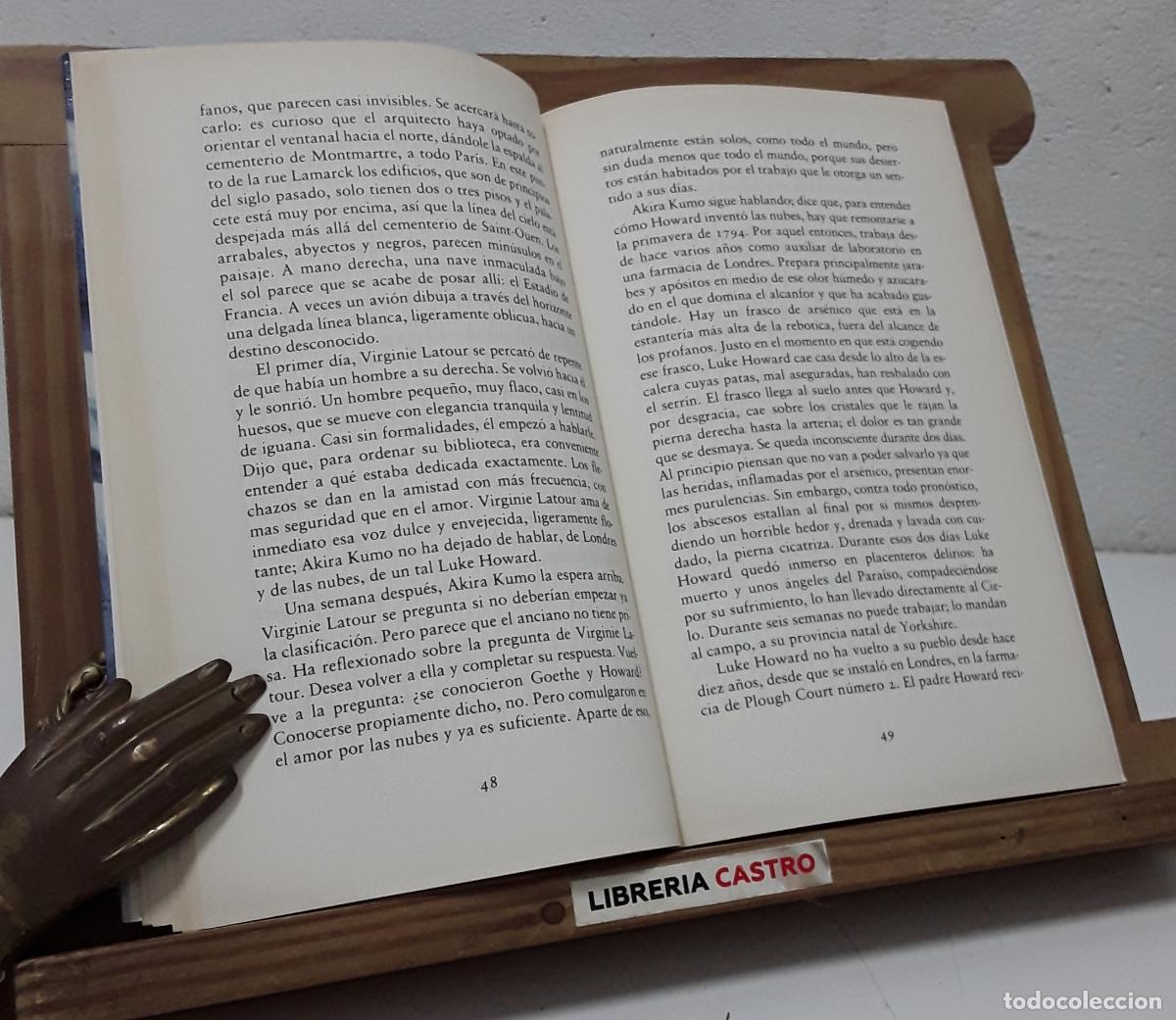 Libros: La teor&iacute;a de las nubes - St&eacute;phane Audeguy. - Foto 2